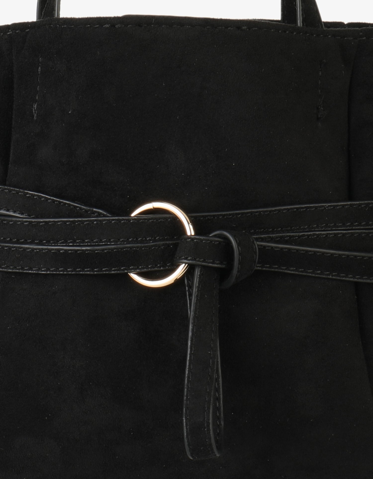 BLYTHE MINI FAUX SUEDE BLACK