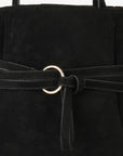 BLYTHE MINI FAUX SUEDE BLACK