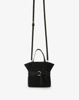 BLYTHE MINI FAUX SUEDE BLACK