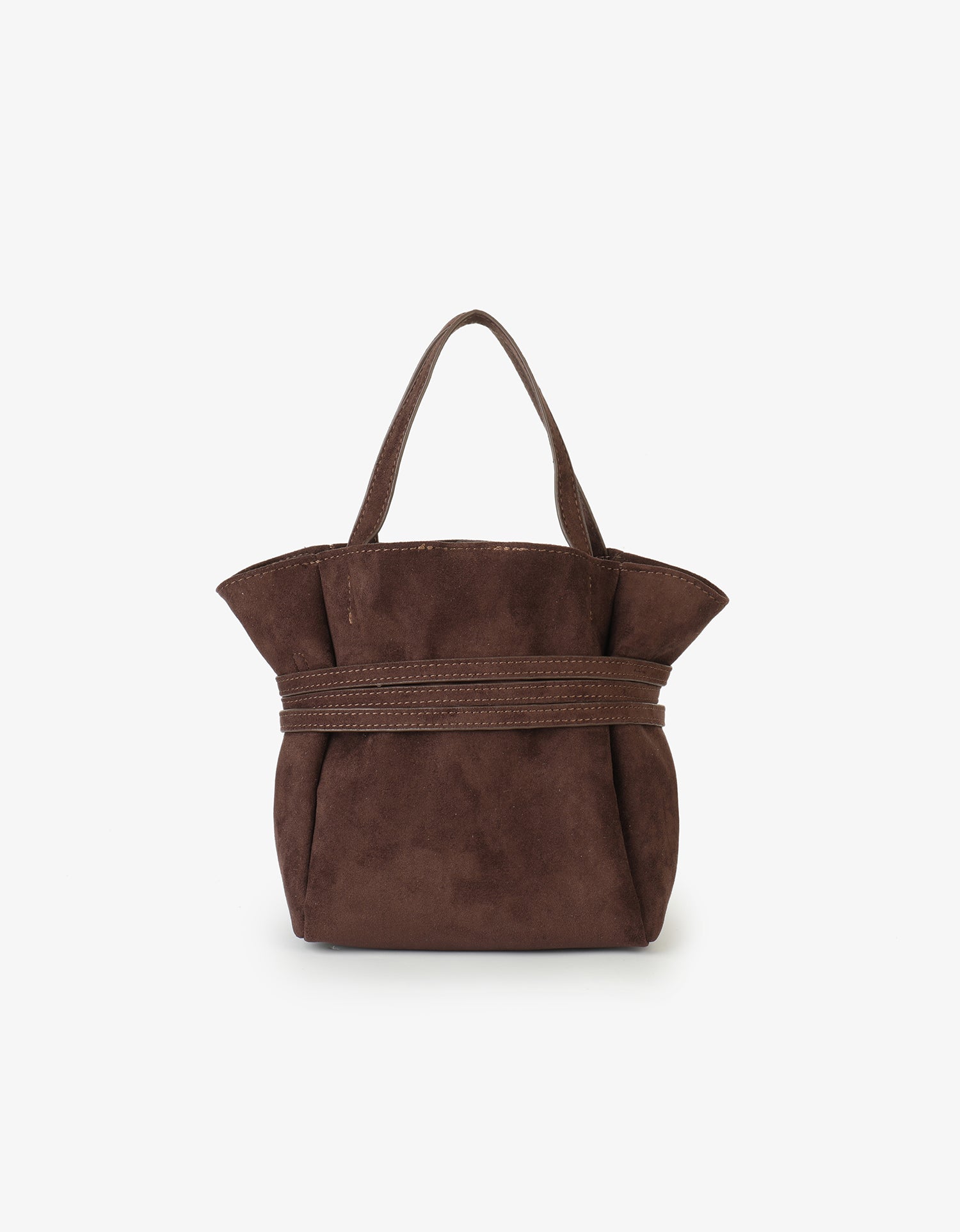 BLYTHE MINI FAUX SUEDE CHOCOLATE