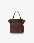 BLYTHE MINI FAUX SUEDE CHOCOLATE
