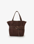 BLYTHE MINI FAUX SUEDE CHOCOLATE