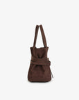BLYTHE MINI FAUX SUEDE CHOCOLATE