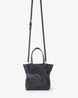 BLYTHE MINI FAUX SUEDE SLATE