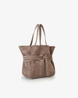 BLYTHE MINI FAUX SUEDE TAUPE