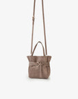 BLYTHE MINI FAUX SUEDE TAUPE