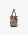 BLYTHE MINI FAUX SUEDE TAUPE