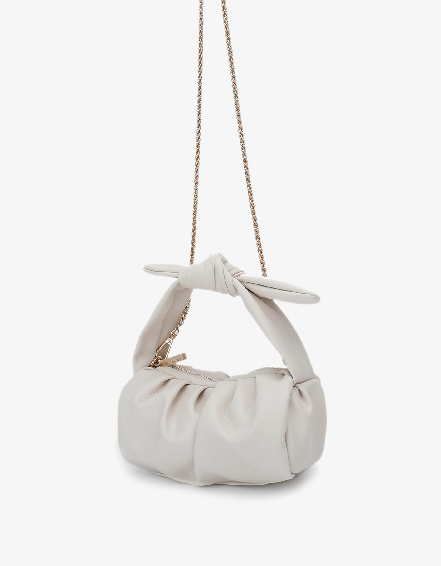 DARYLETTE BOW BAG CREAM
