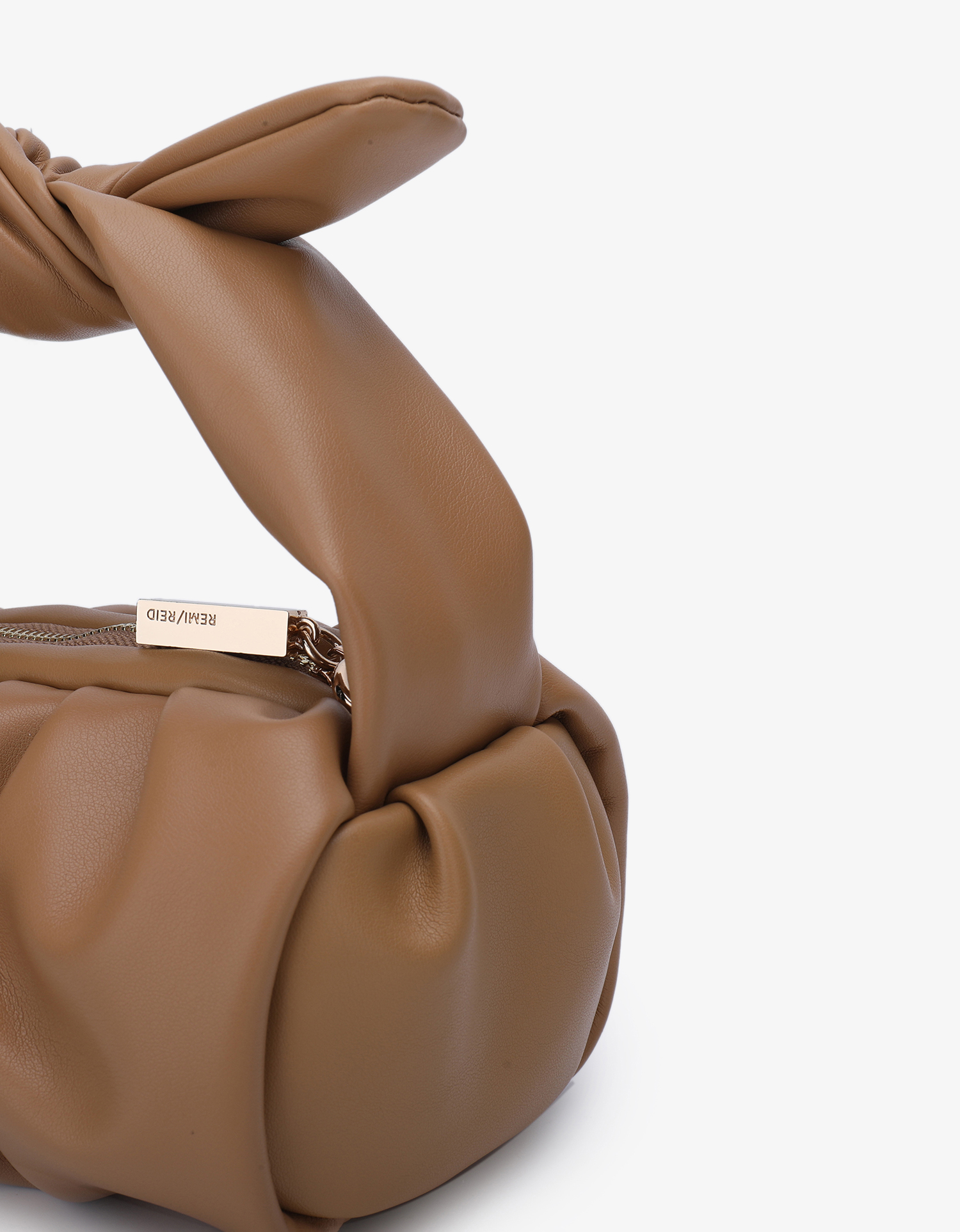 DARYLETTE BOW BAG LIGHT TAN