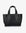 Black mini tote handbag with front pocket design_Remi and Reid