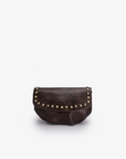 ETTA WAXED STUDDED ESPRESSO