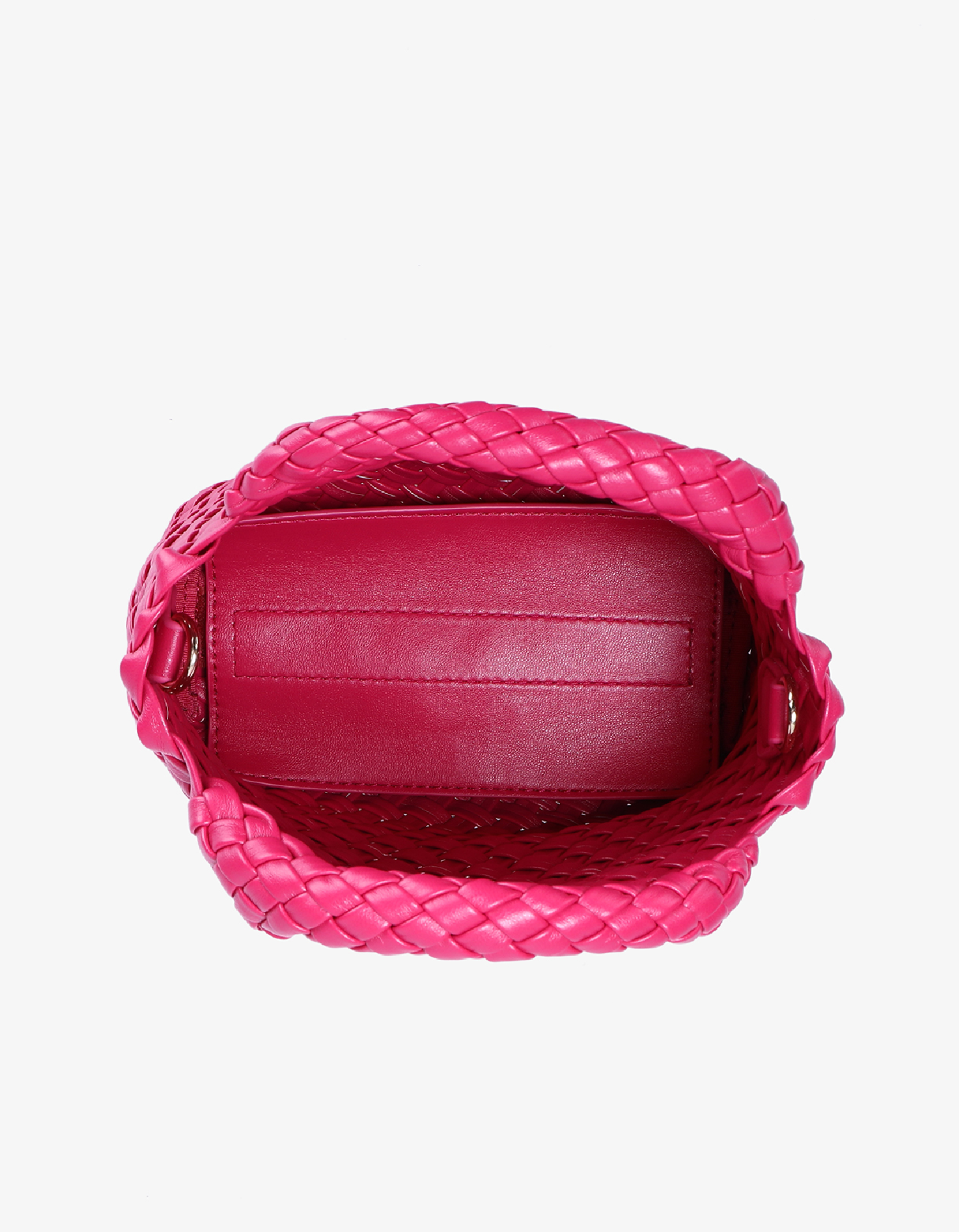 EVERLEIGH WOVEN MINI TOTE MAGENTA