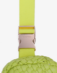 EVERLEIGH WOVEN BELT BAG CHARTREUSE