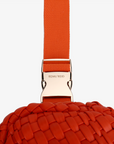 EVERLEIGH WOVEN BELT BAG ORANGE
