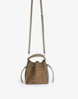 FALLON MINI FAUX SUEDE OLIVE