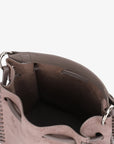 FALLON MINI FAUX SUEDE TAUPE