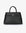 Black handbag with a buckle_Remi and Reid