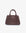 Brown handbag with buckle detailing_Remi and Reid