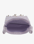 GUILHERME STUDDED FRINGE SMALL LAVENDER