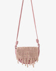 GUILHERME STUDDED FRINGE SMALL PINK