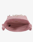 GUILHERME STUDDED FRINGE SMALL PINK