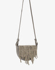 GUILHERME STUDDED FRINGE SMALL TAUPE