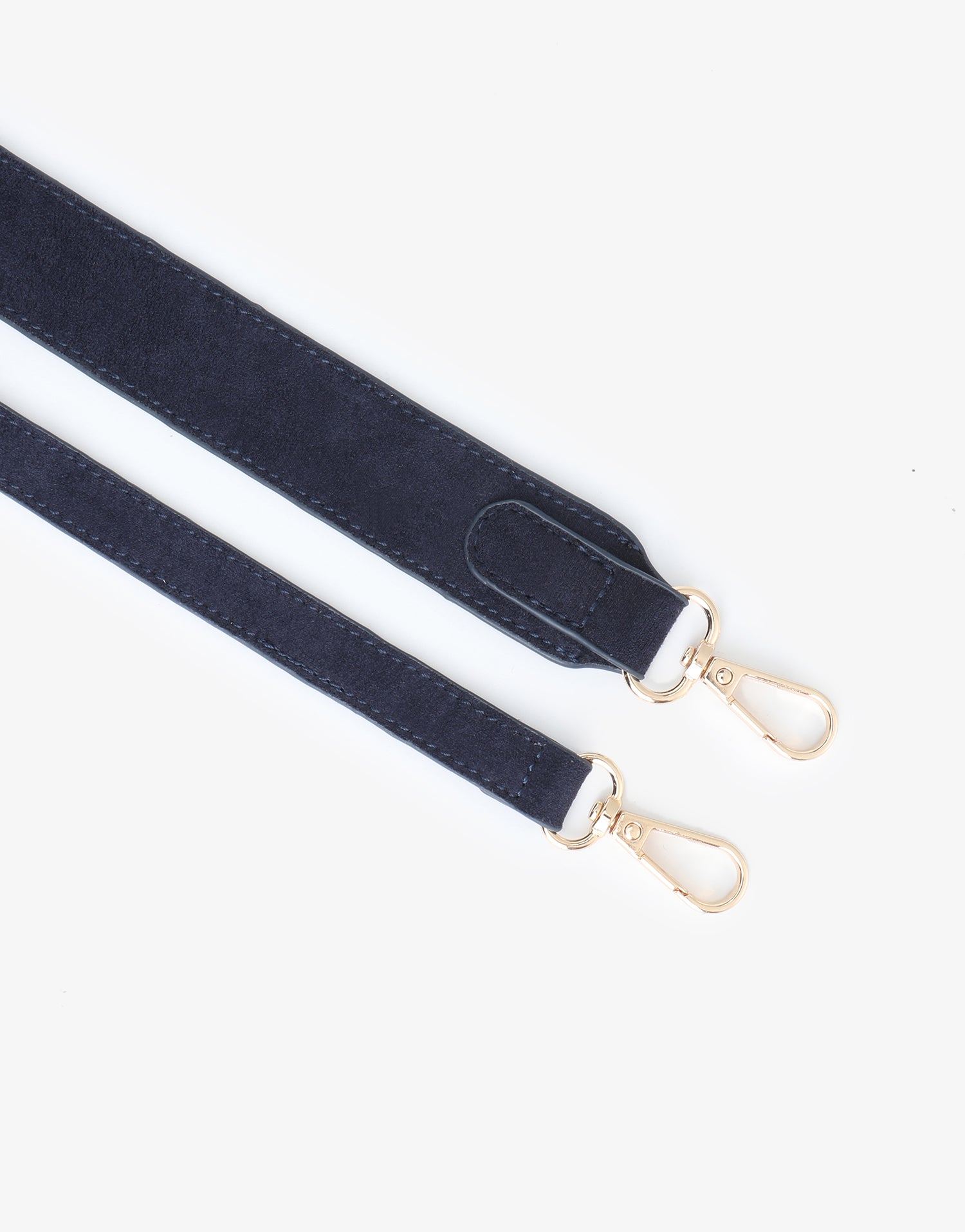 HOLLACE MINI TOTE WOVEN FAUX SUEDE NAVY
