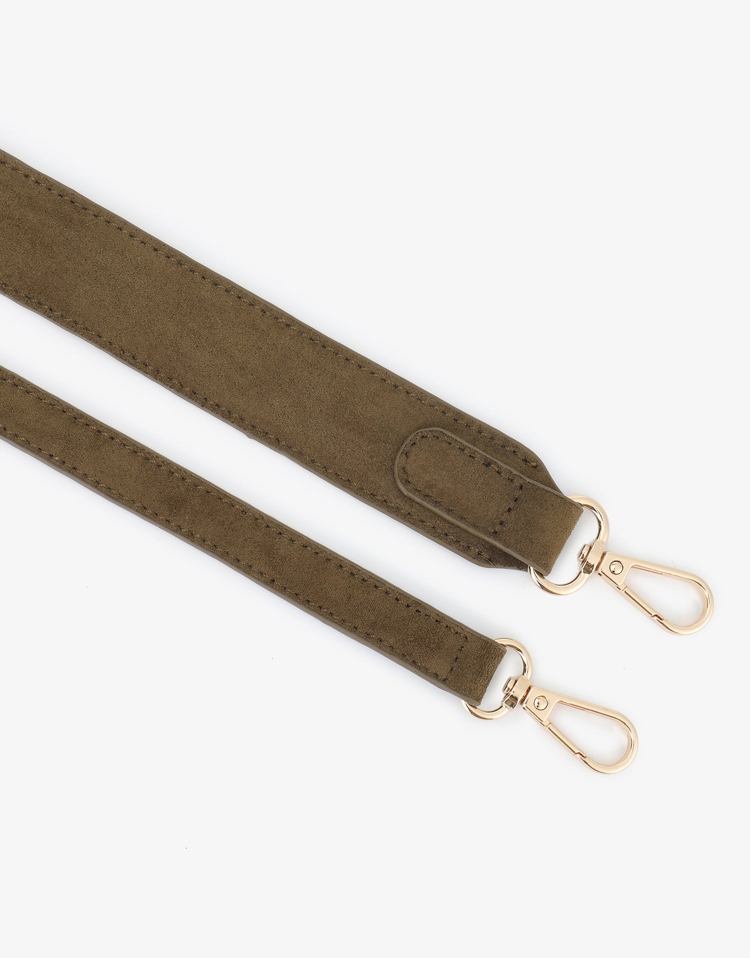 HOLLACE MINI TOTE WOVEN FAUX SUEDE OLIVE