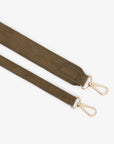 HOLLACE MINI TOTE WOVEN FAUX SUEDE OLIVE