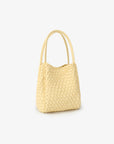 HOLLACE MINI TOTE WOVEN BUTTER
