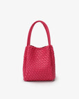 HOLLACE MINI TOTE WOVEN MAGENTA