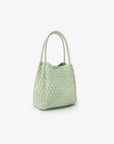 HOLLACE MINI TOTE WOVEN MINT