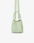 HOLLACE MINI TOTE WOVEN MINT