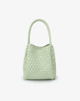 HOLLACE MINI TOTE WOVEN MINT