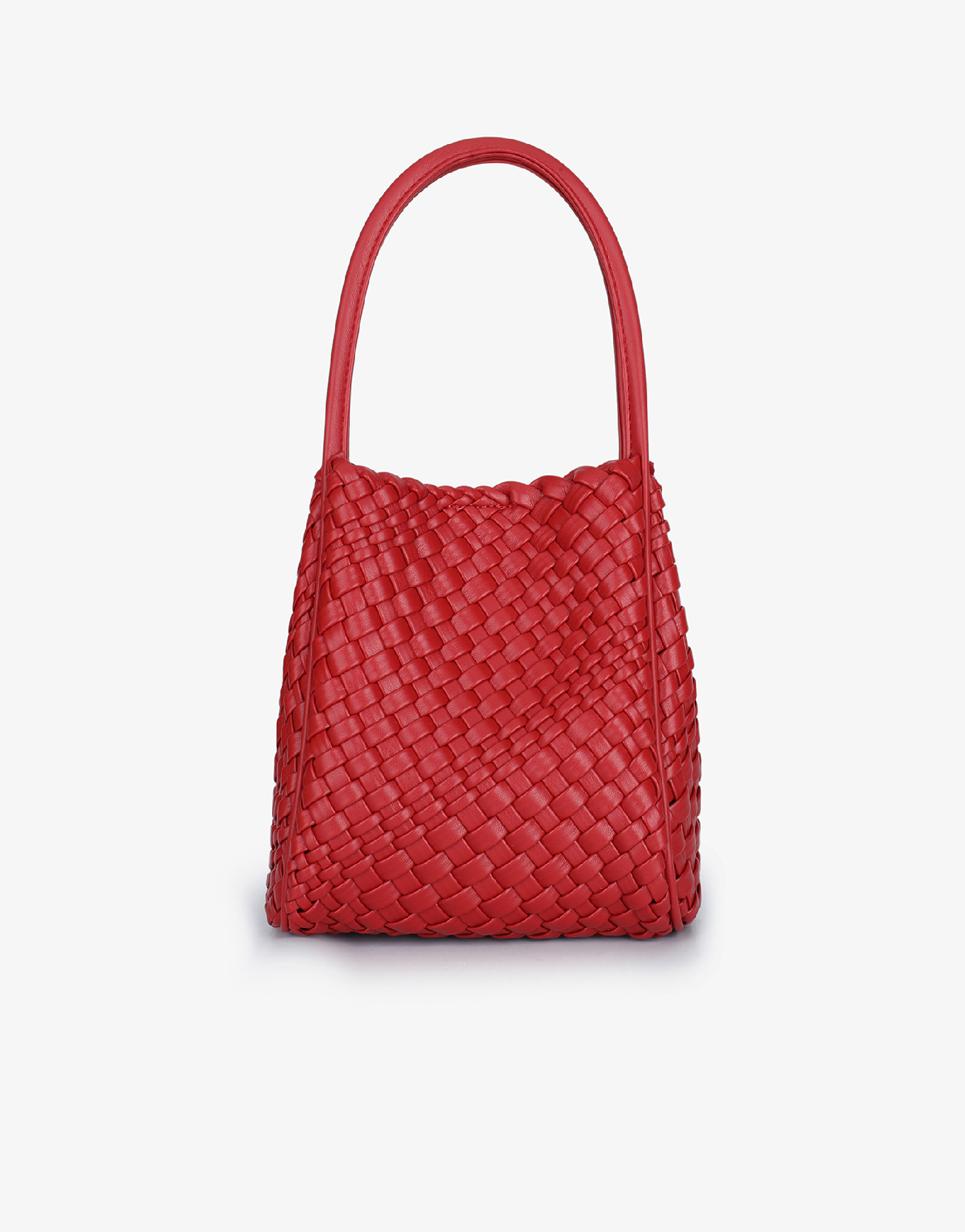 HOLLACE MINI TOTE WOVEN RED