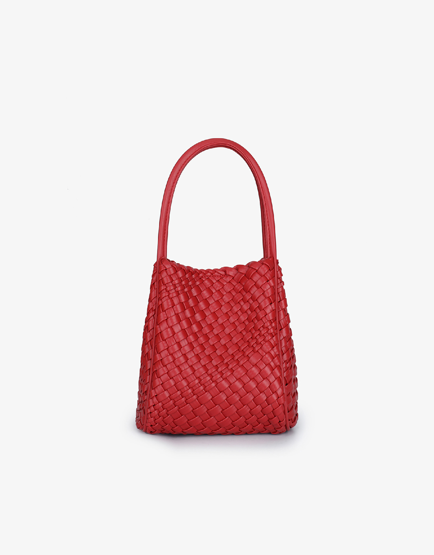 HOLLACE MINI TOTE WOVEN RED