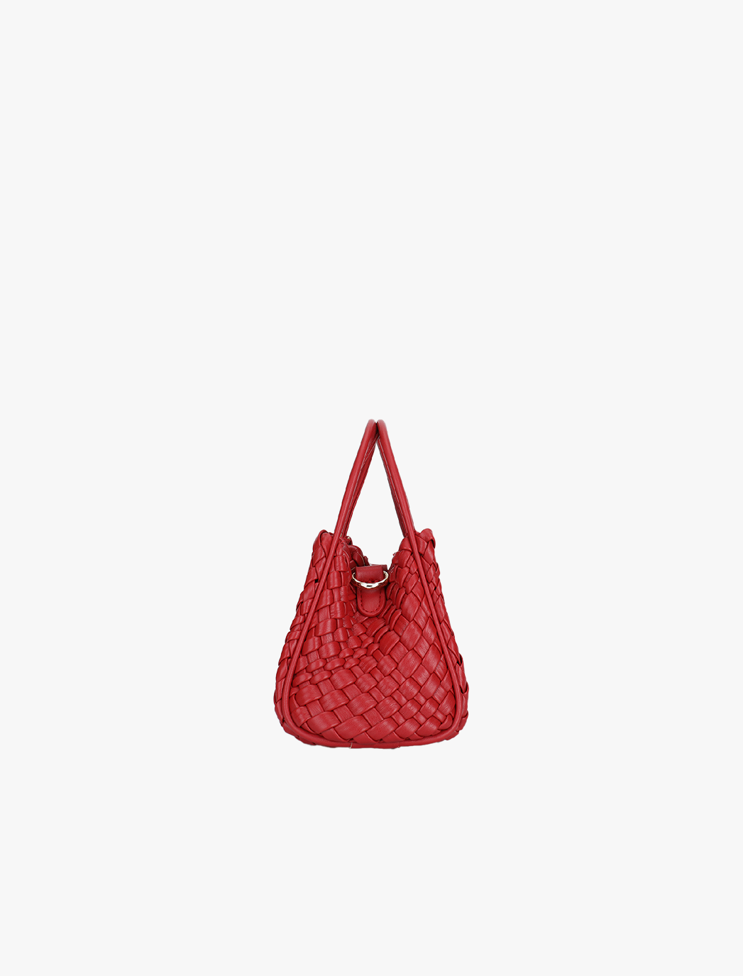 HOLLACE MINI TOTE TOY WOVEN RED