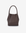 A brown mini tote handbag with two handles and a front pocket by Remi and Reid.