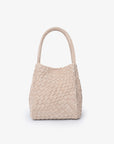 HOLLACE MINI TOTE WOVEN FAUX SUEDE FOUNDATION