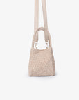 HOLLACE MINI TOTE WOVEN FAUX SUEDE FOUNDATION