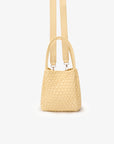 HOLLACE MINI TOTE WOVEN BUTTER