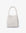 Cream white woven faux suede mini handbag_Remi and Reid