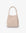 Beige woven faux suede mini handbag_Remi and Reid