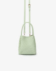 HOLLACE MINI TOTE WOVEN MINT