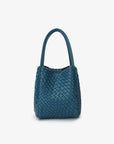 HOLLACE MINI TOTE WOVEN TEAL
