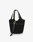 JOYA MINI BUCKET CANVAS BLACK