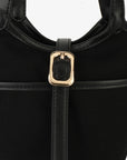 JOYA MINI BUCKET CANVAS BLACK