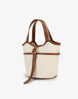 JOYA MINI BUCKET CANVAS CREAM