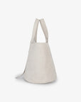 JOYA BUCKET MINI FAUX SUEDE CREAM