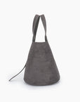 JOYA BUCKET MINI FAUX SUEDE GREY